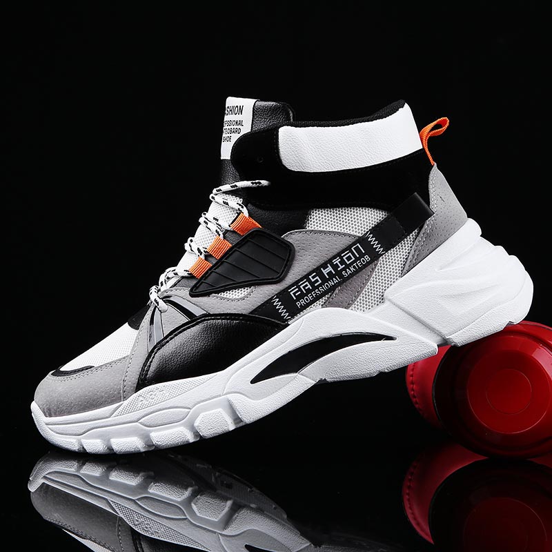 Streetwear Brand From China - Hightop Musim Panas Pria Sepatu Olahraga