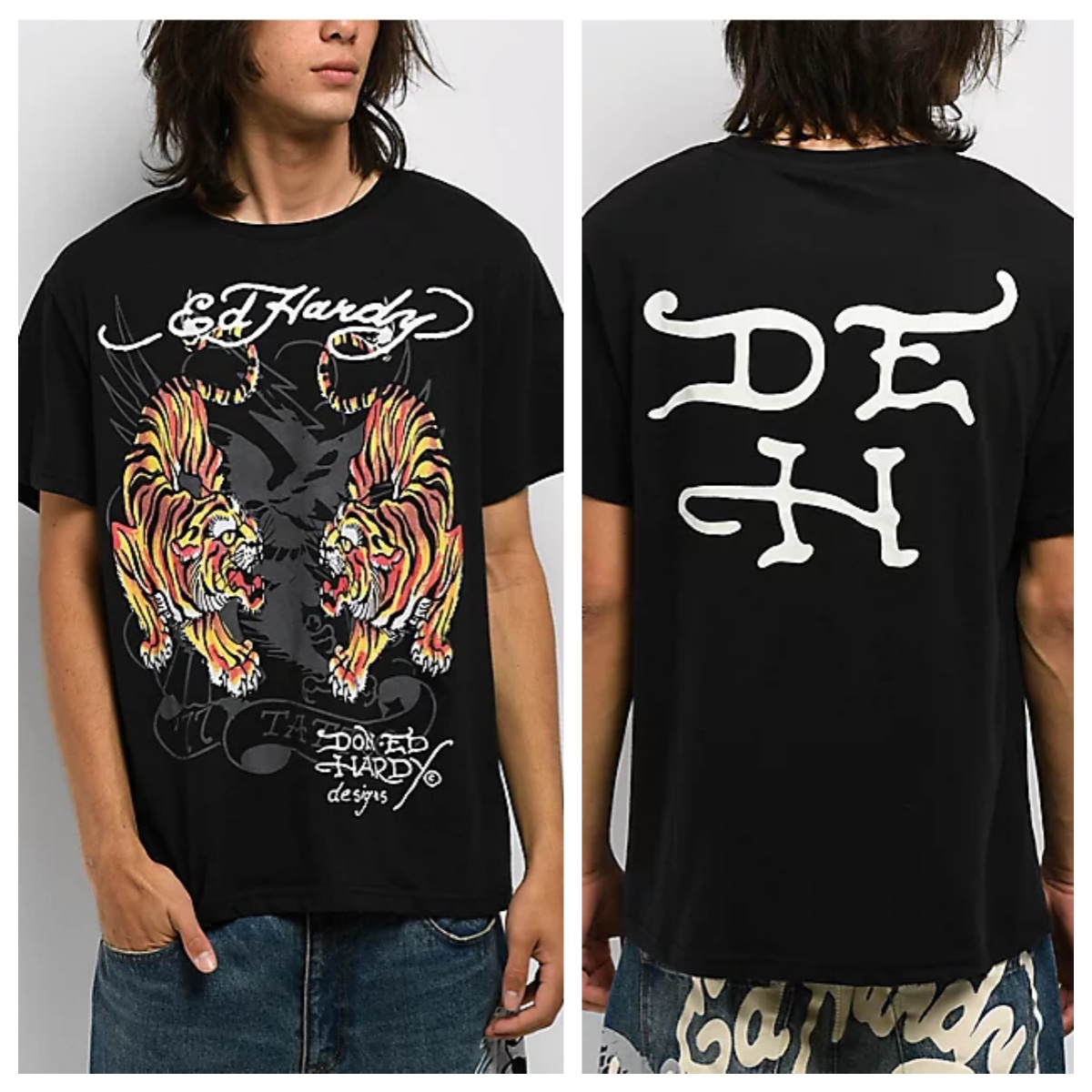 Tigers Ed Tattoo Art Street Tr - Streetwear Brand Marketing ulasan dan harga