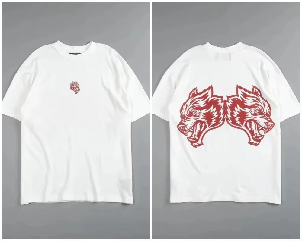 Kaos Retro Black Wolf Head Hig - Streetwear Brand Marketing ulasan dan harga