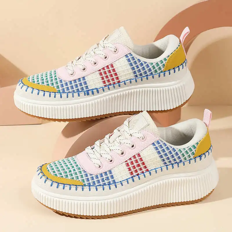 Sepatu kets flat wanita, sepat - Streetwear Brand From China ulasan dan harga