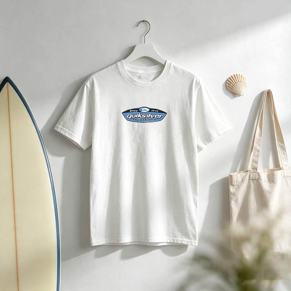 Kaos Grafis Logo Oval Merek Re - Streetwear Brand Label ulasan dan harga