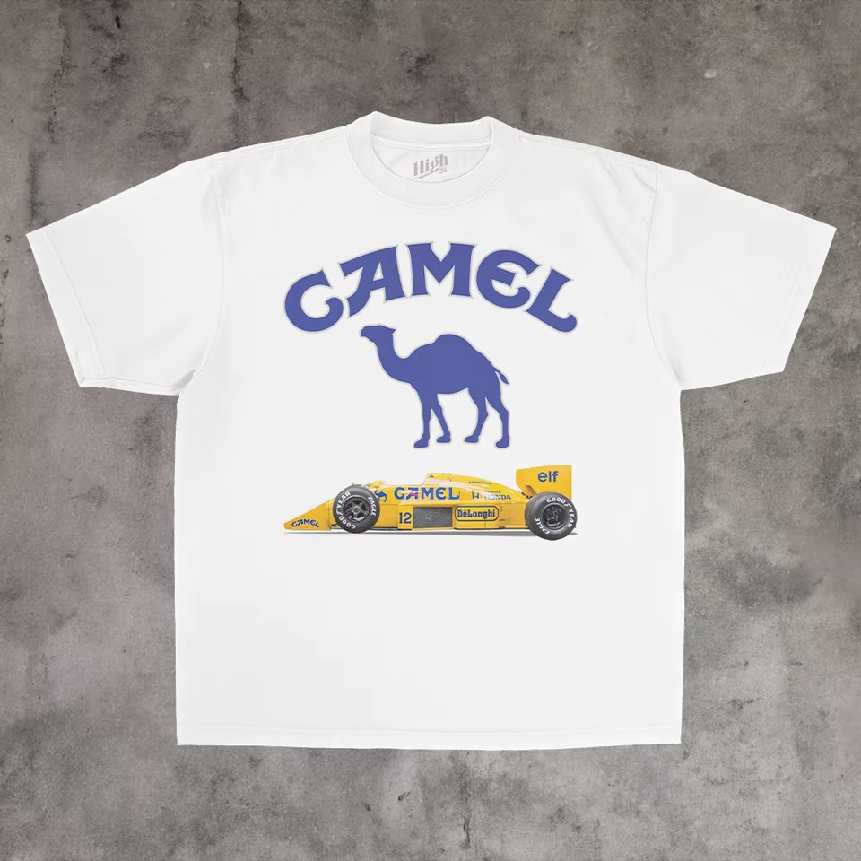Kaos Vintage Advertising Class - Streetwear Brand Marketing ulasan dan harga